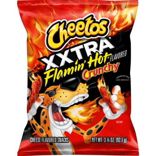 CHEETOS CRUNCHY HOT 8.5 OZ