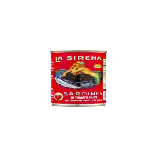 LA SIRENA SARDINES TOMATO 5.5 OZ