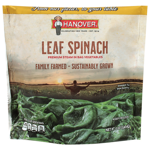 HANOVER LEAF SPINACH 12 OZ