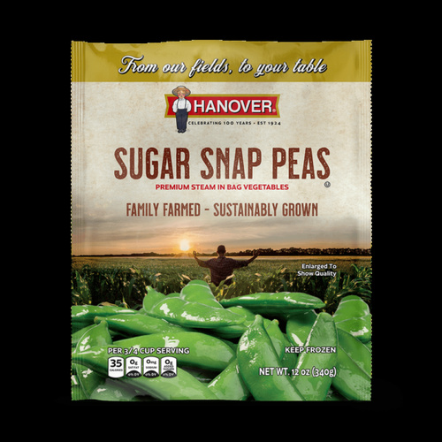 HANOVER SUGAR SNAP P 12 OZ