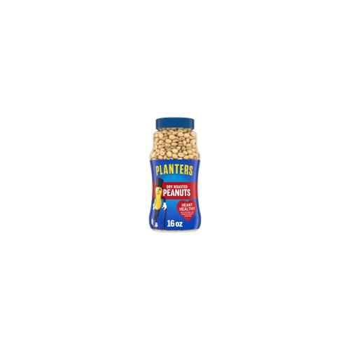 PLANTERS PEANUT DRY ROASTED 16 OZ