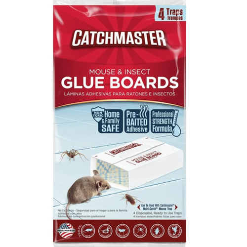 CATCH MASTER GLUE BOARD 4 COUNT