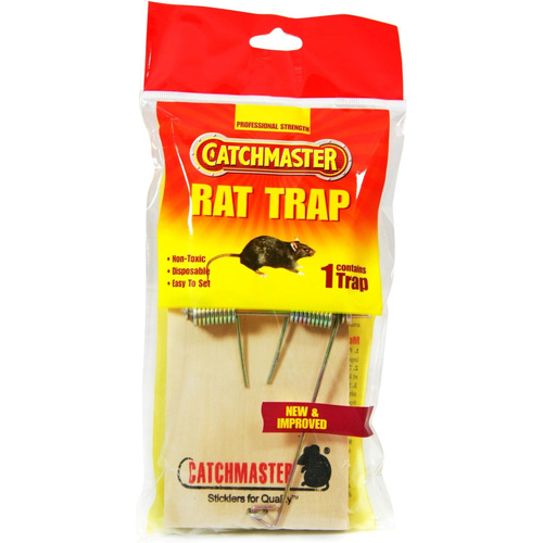 CATCH MASTER RAT WOOD TRAP 2 PCS