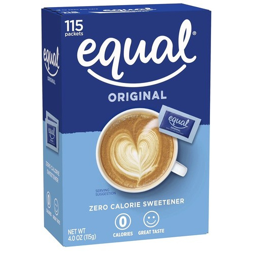 EQUAL SWEETNER PACKE 115 COUNT