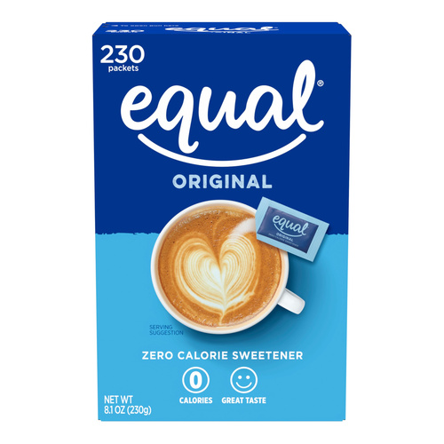 EQUAL SWEETNER PACKE 230 COUNT