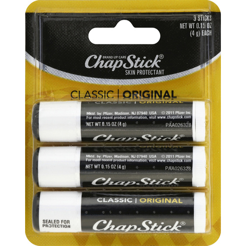 CHAPSTICK/REGULAR 1 COUNT
