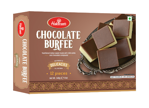 HALDIRAM CHOCOLATE BURFEE 340 GM