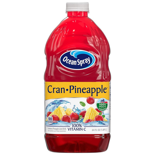 OS CRAN/PINEAPPLE DI 64 OZ