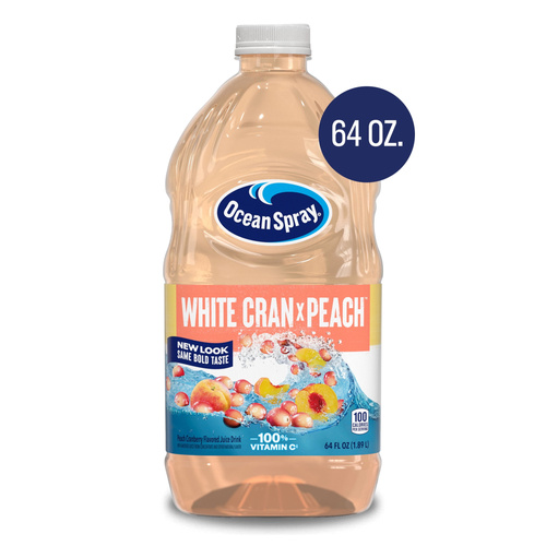 OS WHITE CRAN/PEACH 64Z 64 OZ