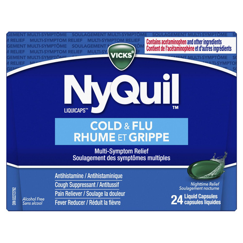 Vicks Ny Quill Cold & Flu 4 Floz