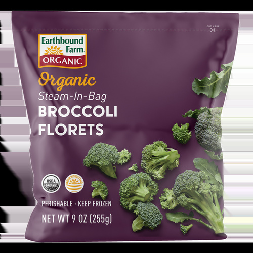 EBF ORG BROCCOLI 9 OZ