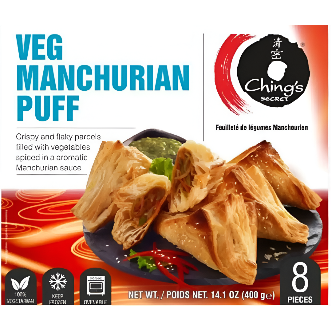 Chings Veg Manchurian Puff 400 GM