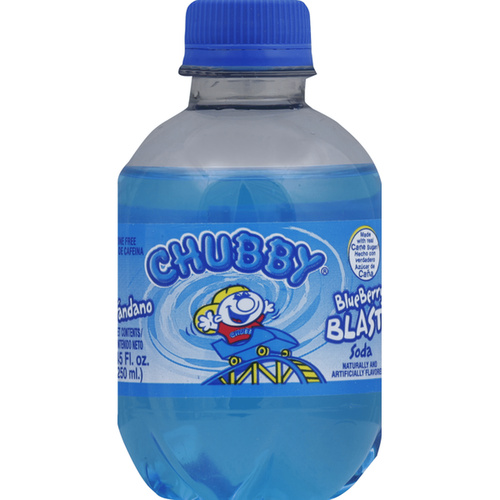 CHUBBY BLUEBERRY SODA 8.45Z 8.45 FLOZ