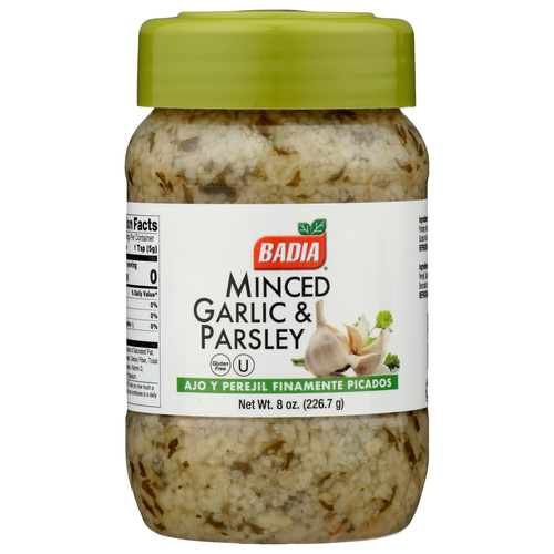 BADIA MINCD GARL PAR 8 OZ