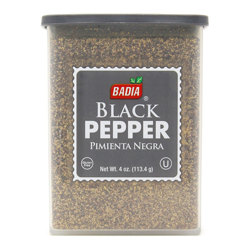 BADIA PEPPER GROUND BLACK 4 OZ