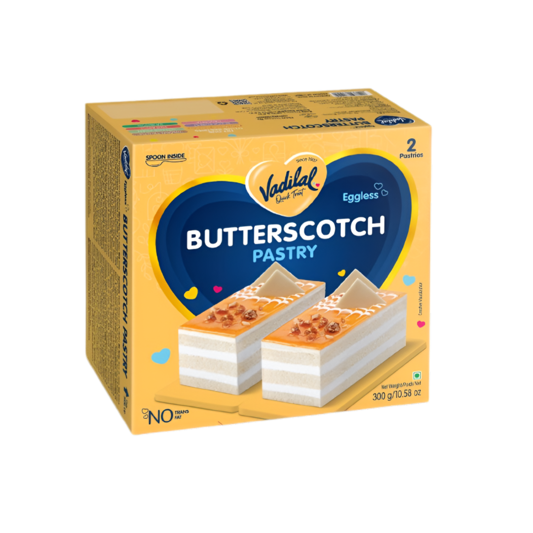 Vadilal Butterscotch Pastry 350 GM