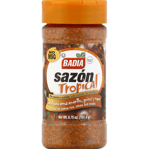 BADIA SAZON TROPICAL 6.75 OZ