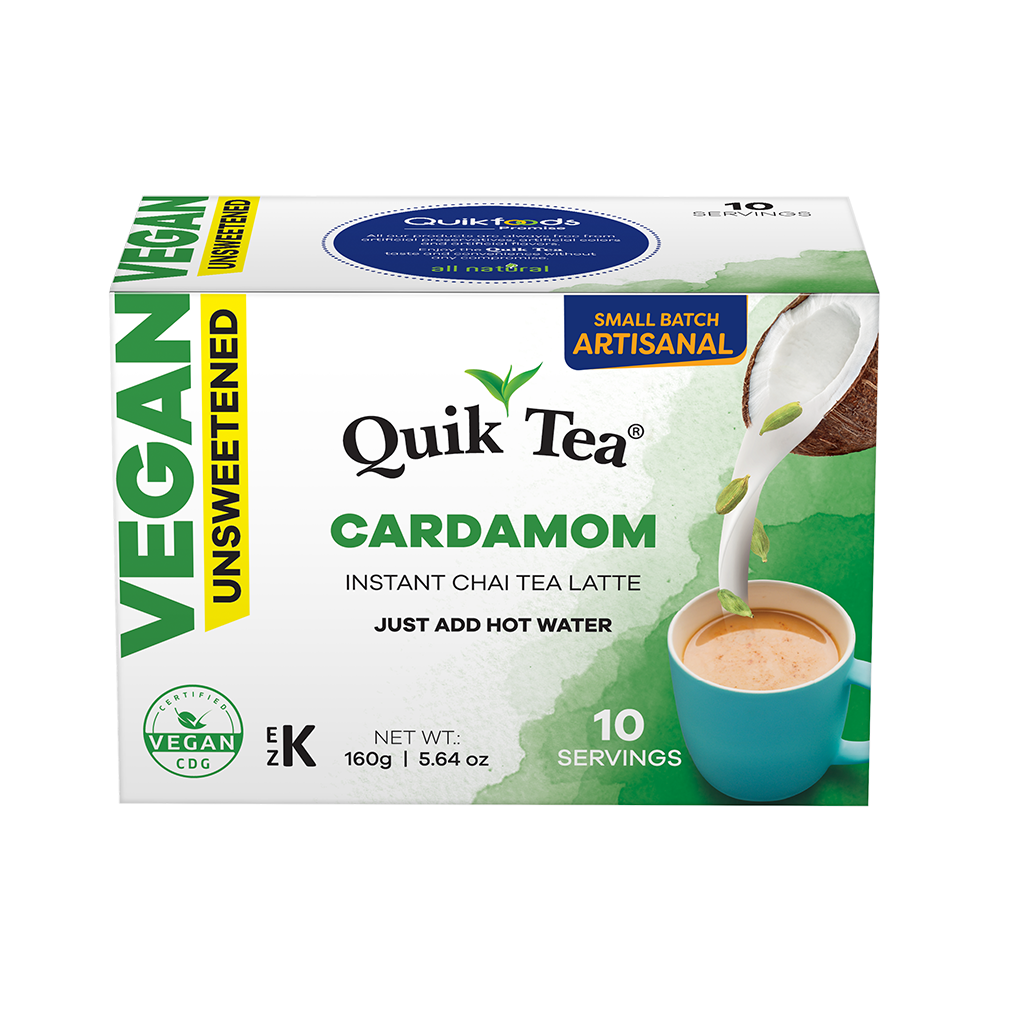 Quick Tea Cardamom Unsweetend 160 GM
