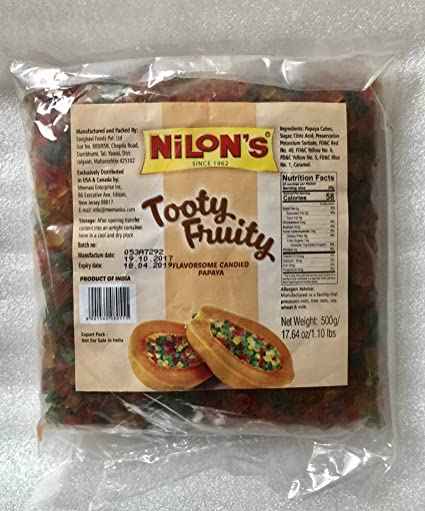NILON'S TOOTY FRUITY 500 GM