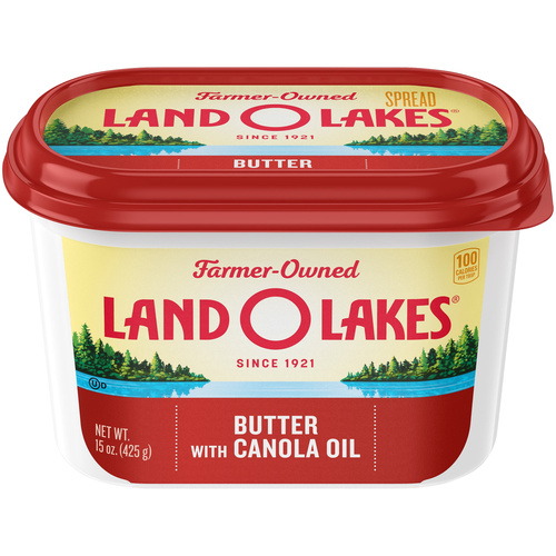 LAND O LAKES SPREAD BUTTER W/CANLA 15 OZ