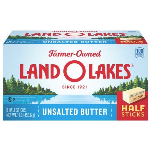 LAND O LAKE UNSALTED HALFSTICK 16 OZ