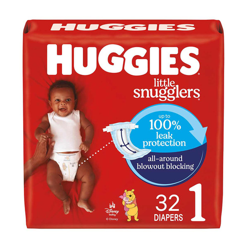 HUGGIES SNUGGLER SIZ 32 COUNT