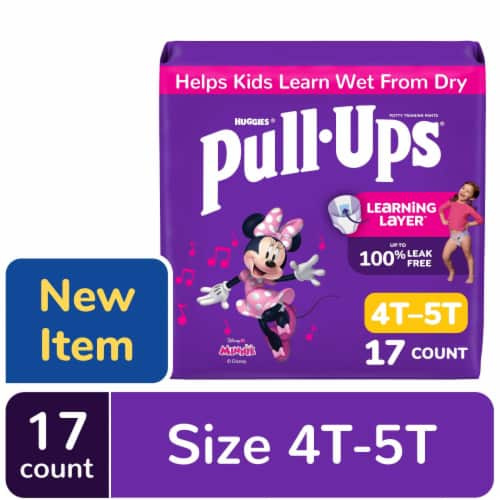 PULL UPS GIRL 4T 5T 17 COUNT