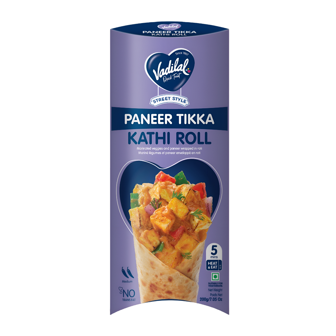 Vadilal Paneer Tikka Kathi Roll 200 GM