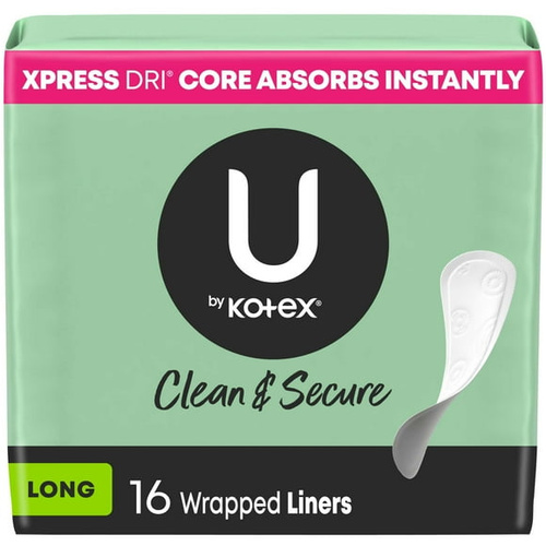 KOTEX LONG WRAPPD LI 16 COUNT