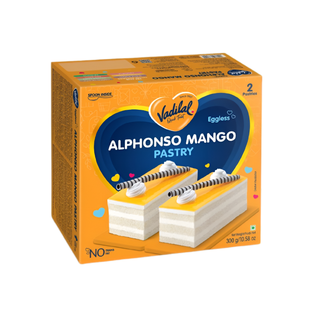 Vadilal Alphonso Mango Pastry 350 GM