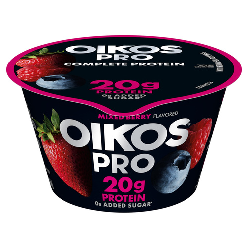 OIKOS PRO MIXED BERRY YOGURT 5.3 OZ