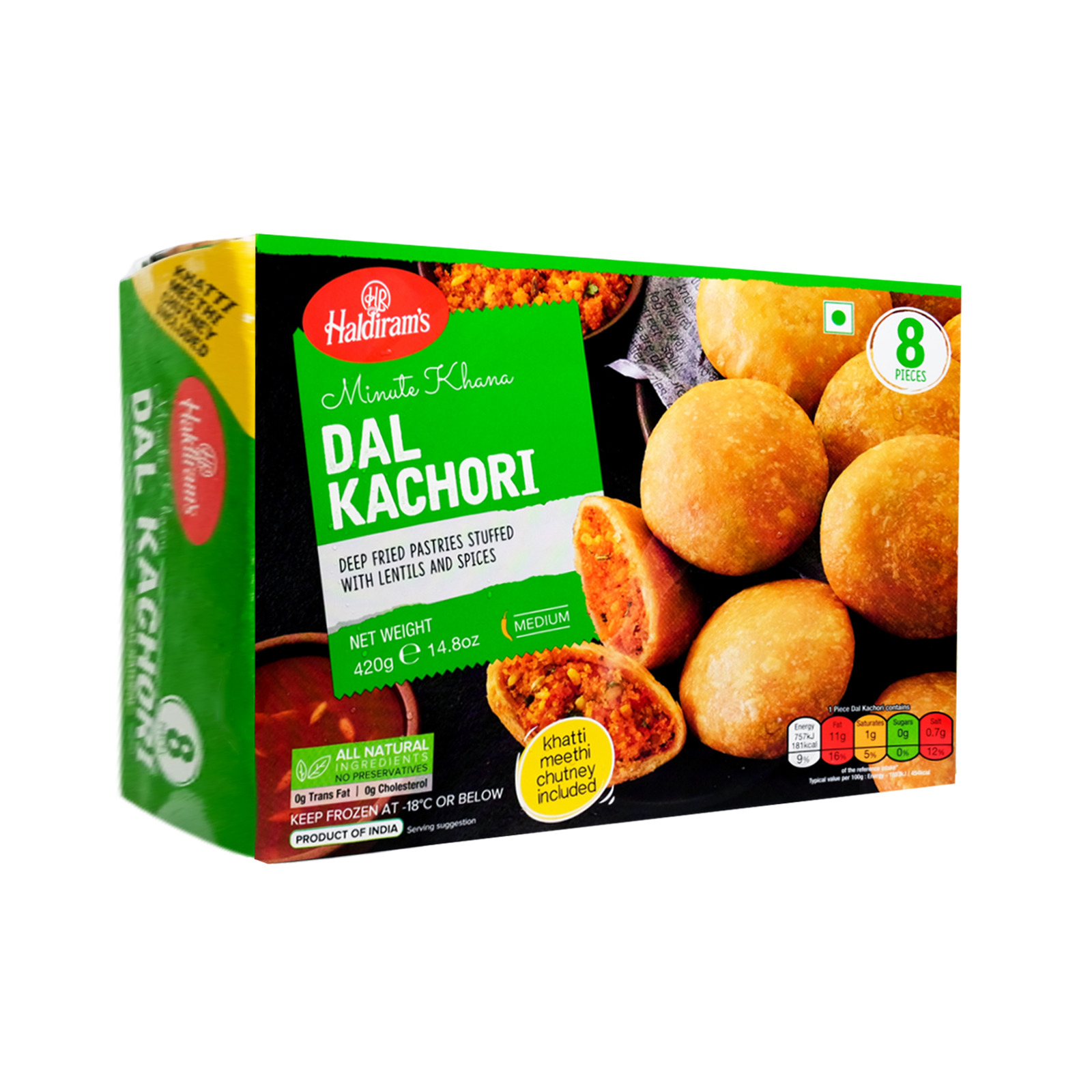Dal Kachori 8 PCS