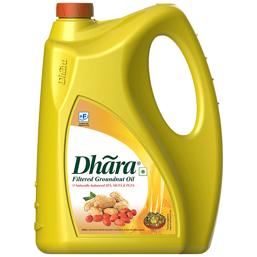 Dhara Peanut Oil 5LTR 5 LTR