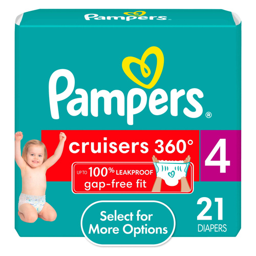 PAMPERS CRUISERS 360 21 COUNT