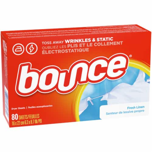 BOUNCE FRESH LINEN 80 COUNT