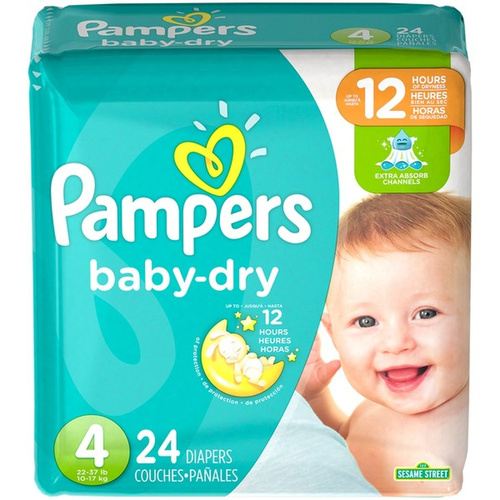 PAMPERS BABY DRY 24 COUNT