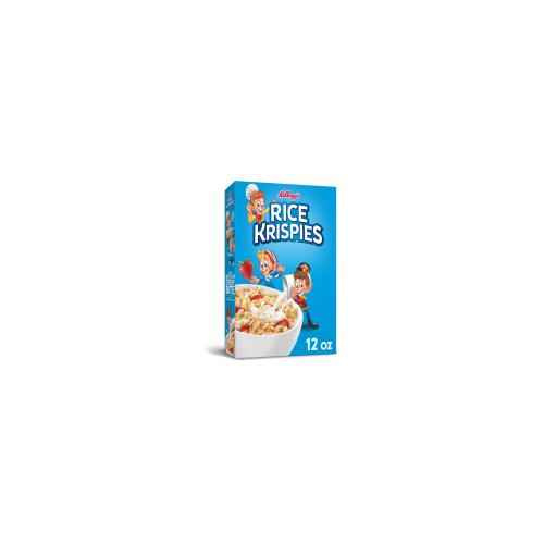 KELLOGS RICE CRISPIES CEREAL 12 OZ