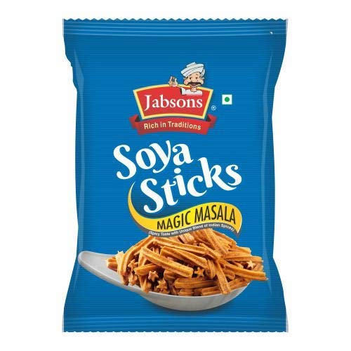 Jabsons Soya Sticks Magic Masala 180 GM
