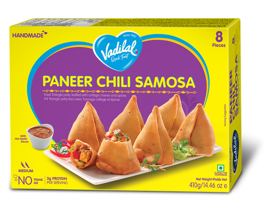 VADI PANEER CHILLI SAMOSA 410 GM