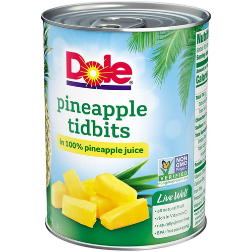 DOLE TIDBITS PINE/JC 20 OZ