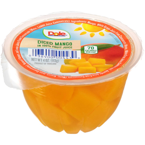 DOLE DICED MANGO 4 OZ