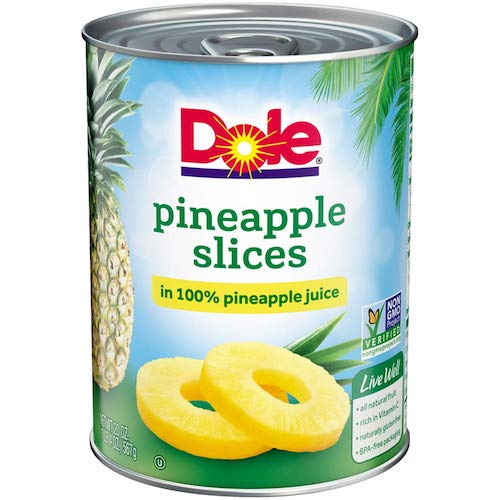 DOLE PINEAPLE SLICES 20 OZ