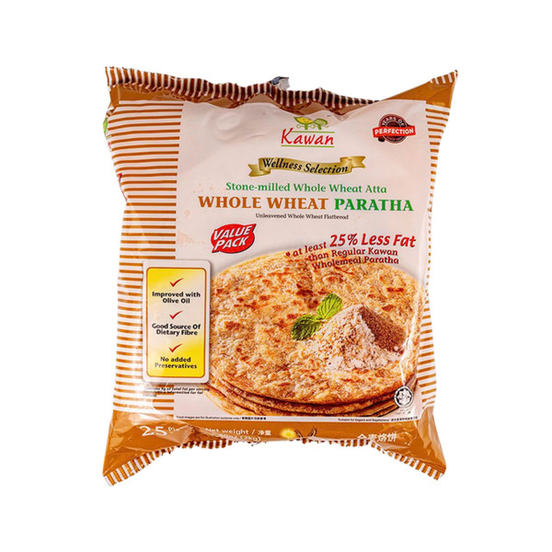 Kawan Whole Wheat Paratha 70.5 OZ