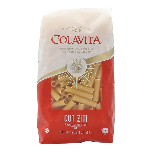 COLAVITA CUT ZITI 1L 16 OZ