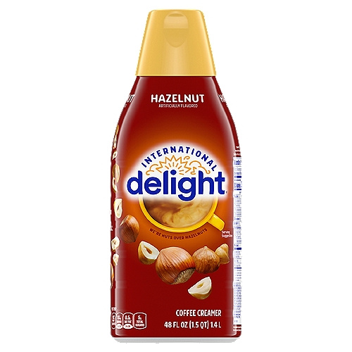 INT DLGHT HAZELNUT 48 FLOZ