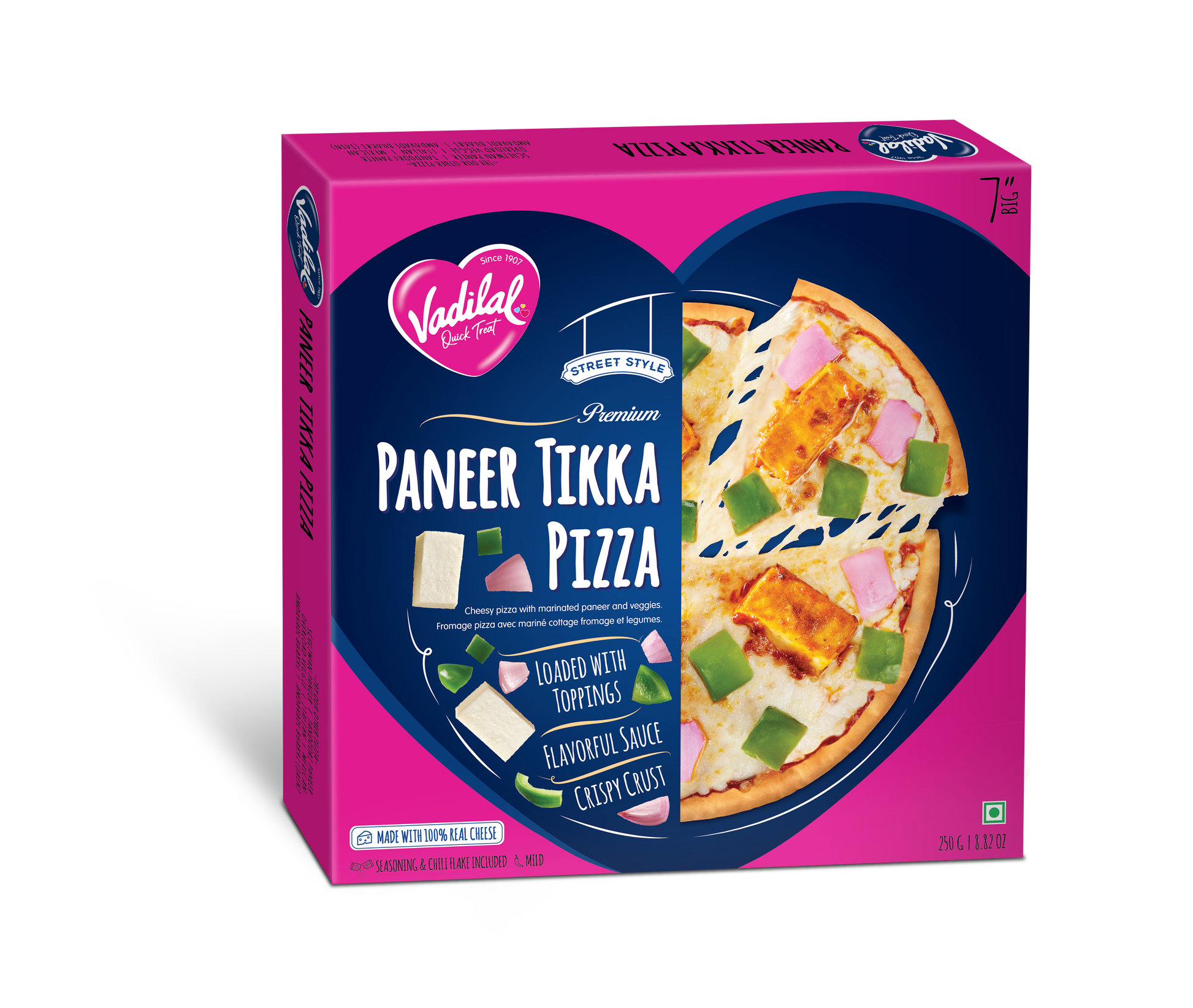 VADILAL PANEER TIKKA PIZZA 225 GM