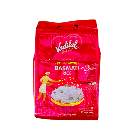 VADILAL EXT FLV BASMATI RICE 10 LBS