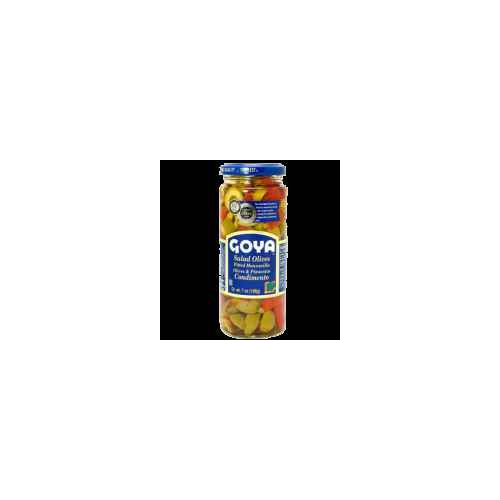 GOYA SALAD OLIVES 7 OZ