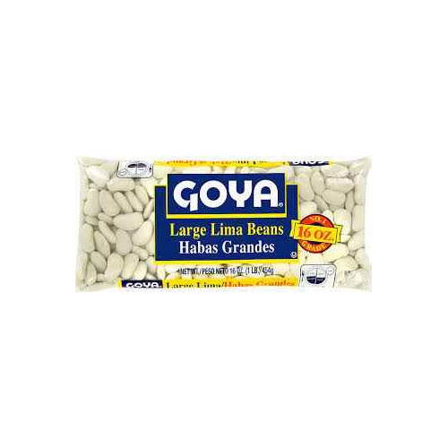GOYA LARGE LIMA BEANS 1 Lbs