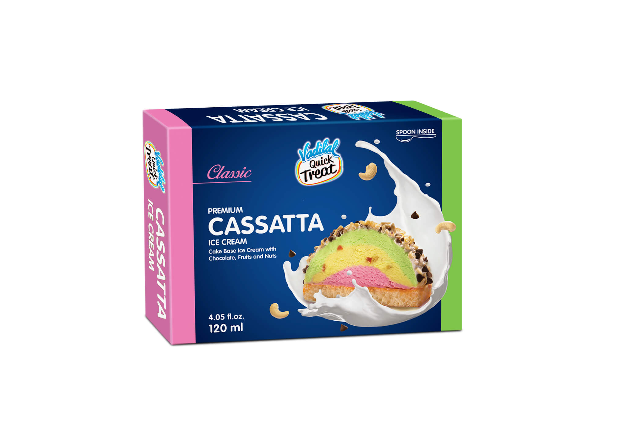 VADILAL CLASSIC CASSATTA ICE CREAM 150 ML